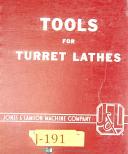 Jones & Lamson-Jones & Lamson Tools for Turret Lathes, 103-A Manual-103-A-01